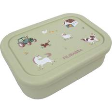 Filibabba Brotdosen Filibabba Silicone Lunch Box Magic Farm