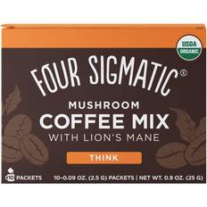 Organic instant coffee Four Sigmatic Mushroom Coffee Lion's Mane & Chaga 0.1oz 10pcs