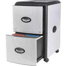 Office Supplies Storex Deluxe 2-Drawer Mobile Vertical File Cabinet