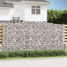 VidaXL Gabion Baskets on sale vidaXL Arched Gabion Basket Stone 400 x 50 x 200/220 cm