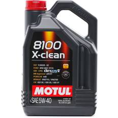 Entretien de voiture et accessoires pour véhicules Motul 8100 X-Clean 5W-40 C3 4L Huile moteur