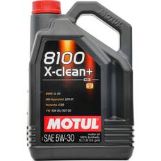 Cuidado del coche y accesorios para vehículos Motul 8100 X-Clean+ 5W-30 5L 109220 Aceite de motor