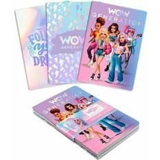 Multicoloured Notepads WOW GENERATION Wow Generation A5 Soft Cover Notebook 3 Pack