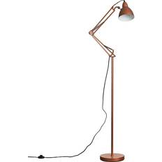 Copper Floor Lamps MiniSun Noya Adjustable Reading Floor Lamp