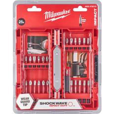 Milwaukee SHOCKWAVE Set 25 Pack Steel