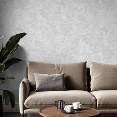 Wallpapers Boutique Carrara Grey Textured Wallpaper