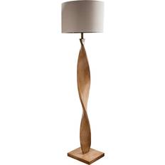 Loops Light Linen Floor Lamp