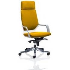 Yellow Office Chairs Dynamic Knee Tilt Executive Office Chair