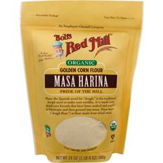 Bob's Red Mill Organic Golden Masa Harina Flour 24oz 1pack