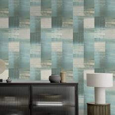 Wallpapers Holden Decor Khalili Wallpaper Aoraki Glass Bead Blue 99419