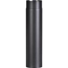 Rauchrohr Ø 120 mm 50 cm Schwarz