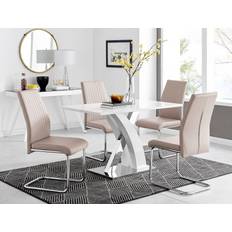 Dining Sets on sale Atlanta White High Gloss Dining Set