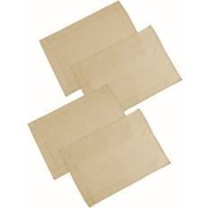 Polyester Place Mats Gr8 Home Set Of 4 Latte Wedding Place Mat Brown