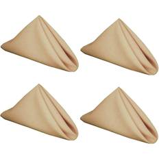 Gr8 Home Set Of 4 Latte Cloth Napkin