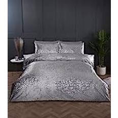 Rapport Bellagio Embellished Duvet Cover Silver