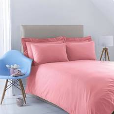 Textiles Charlotte Thomas 144 Count Dye Duvet Cover Pink