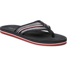 Hilfiger signature flip flops Tommy Hilfiger TH Comfort Signature Flip-Flops DESERT SKY