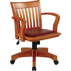 Chairs Office Star OSP Home Furnishings Deluxe Office Chair 35.8"