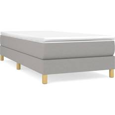 190 cm - 90 cm Betten vidaXL Fabric Boxspringbett