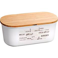 Bambus Brødkasser Kesper Große Brotbox Brotkasten
