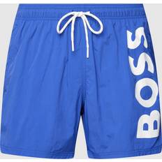 HUGO BOSS Badebukser Octopus Swimshort Blå polyamid Herre