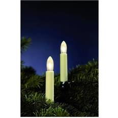 Lichterketten Hellum Riffelkerzenkette 20 Lichterkette