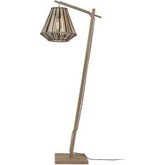 Good & Mojo Merapi Natur Sort Gulvlampe