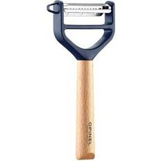 Blå Skrællere, Hakkere & Rivejern Opinel T-Duo Skræller Blå Kartoffelskræller