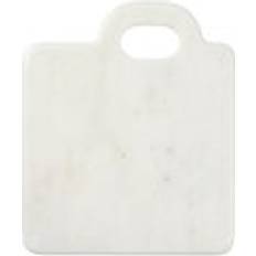 Broste Copenhagen Olina 26 x 30 cm White Marble Skærebræt 30cm