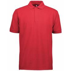 Rund hals Polotrøjer ID Pro Wear Poloshirt M/ Trykknapper