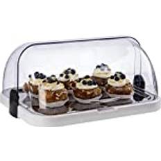 APS Madkasser APS Buffet-Vitrine Weiß Schale Aus ABS Kunststoff 1 Stück Madkasse