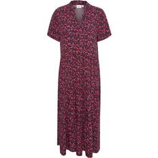 Lange kjoler - Multifargete Saint Tropez Kjole EdaSZ SS Maxi Dress Multi