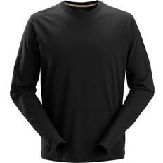 langærmet T-shirt 2496 sort