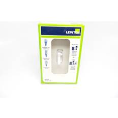 Electrical Accessories Leviton tsl06-1lw led/cfl toggle slide dimmer white