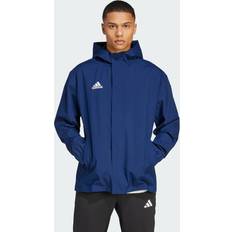 Jalkapallo - Sininen Takit Adidas Ent22 All Weather Jacket - Miesten Takki