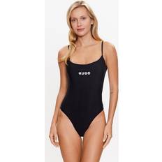 HUGO BOSS Badedragter HUGO BOSS Fully lined swimsuit in quick-dry stretch fabric