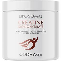 Enhance Muscle Function Creatine Codeage Liposomal Creatine Monohydrate Powder Supplement 1-Month