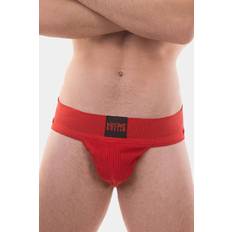 Men - Transparent Underwear Barcode Berlin Jockstrap Sergey Pop Red Transparent