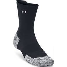Under Armour Herre Strømper Under Armour Unisex Dry Run Cushion Socks - Black/Reflective