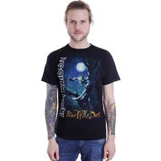 Iron Maiden t-shirt fear of the dark tree sprite men's black