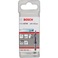 Bosch HSS AlTiN Step Drill Bit, 3-Flat Shank