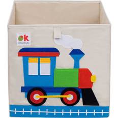 Brown Storage Wildkin 13 Inch Kids Storage Cube for Organizer Trains Planes