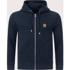 Belstaff Herr Tröjor Belstaff Full Zip Hoodie - Dark Ink