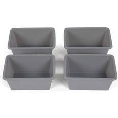 Storage Humble Crew Small Plastic Storage Bins, Set of 4