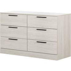 White Chest of Drawers South Shore Step One Essential Chest of Drawer 51.2x31.2"