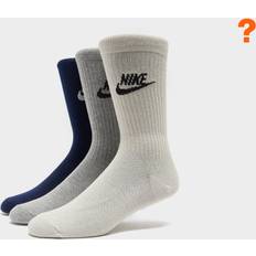 Nike sportswear essential socks Nike – Everyday Essential – Svarta, vita och grå strumpor, 3-pack-Flera