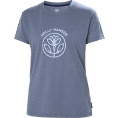 Skog recycled graphic t shirt Helly Hansen Women's Skog Recycled Graphic Jersey Tshirt Blå