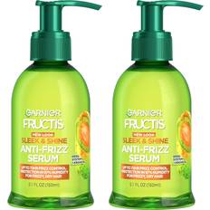 Protein Hair Serums Garnier Fructis Sleek & Shine Anti-Frizz Serum 2x250ml