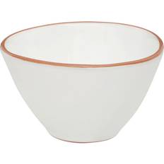 Accesorios de cocina Premier Housewares Calisto Cereal Bowl - White - Glazed Terracotta Cuenco de sopa