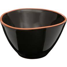 Nero Scodelle Premier Housewares Calisto Cereal Bowl - Black - Glazed Terracotta Scodella